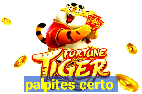 palpites certo